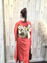 ヘアースペース ムーン(Hair Space MOON) お祝い事のヘアーセットと振袖や袴の着付けは岡山表町のムーンへ