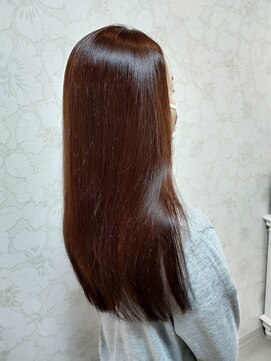 レヴィア 神栖店(revia) シルクタッチのストレート[神栖/髪質改善/ヘッドスパ]