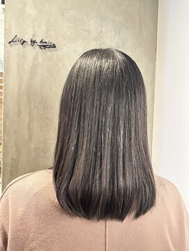 リリーバイヘア(Lily by hair) ファイバープレックス縮毛矯正ミディアム