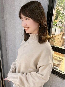 グランマッシュ(Granmash) リアルゲスト・アヴェダveganカラー・カーキベージュ・髪質改善