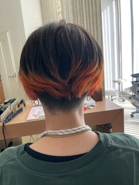 シャンプーボーイ 佐世保駅前店(SHAMPOO BOY) 裾カラー