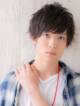 モッズヘアメン 札幌月寒店(mod's hair men) 黒髪でキマルこなれ感！くせ毛風ソフトツイストパーマj札幌月寒