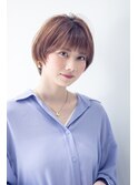 前髪/マチルダボブ/ピンクベージュ/インナーグレージュ/吉祥寺