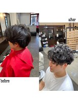 ムーブ(Moob)&nbsp;男気あふれる"メンズスパイラルパーマ【別府】