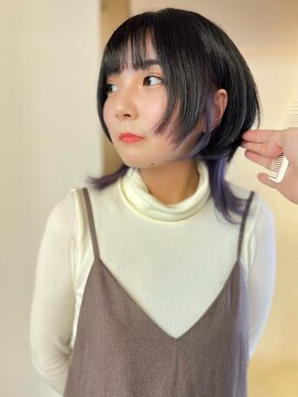 ジャンクス 千葉(junks) グレージュカラー/シルキーベージュ/艶髪ボブ[千葉/千葉中央]