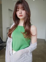 アンジェリカ 広島駅前店(ANGELICA)&nbsp;ヌーディベージュ×韓国風くびれヘア