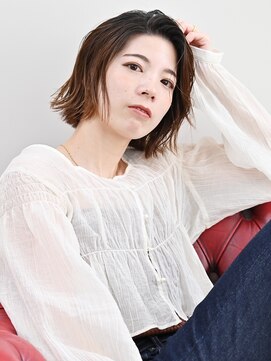 アーツリタ 町田(arts lita) 【artslita町田】無造作カジュアル外はね/切りっぱなしボブ