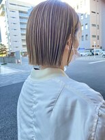 オーガニック アトリエ 大宮(organic+atelier) 30代大人可愛いボブピンクラベンダーベージュヌーディベージュ