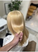 ハイトーンカラー/ブリーチ修正/ハイトーン艶髪