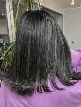 ヴィフ 大船(VIF) 前髪/マチルダボブ/ピンクベージュ/インナーグレージュ/