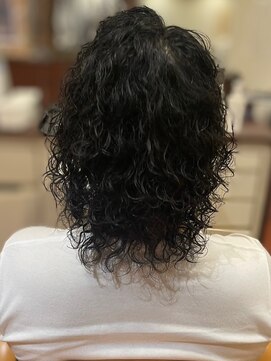 スカイ 亀戸店 (sky) ハイライト/マッシュパーマ/アッシュブラック<理容室>[亀戸]