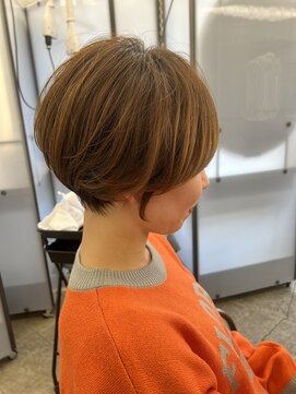 スクエアペア(SQUARE PAIR) 前髪あり　かわいい　ショート　奈良/ショートヘア/髪質改善