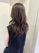 ヘアーデザイン シュシュ(hair design Chou Chou by Yone)&nbsp;大人かわいいレイヤースタイル&オリーブグレージュ