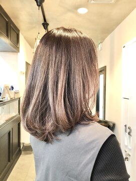 エトネ ヘアーサロン 仙台駅前(eTONe hair salon) 髪質改善ミディアムレイヤー