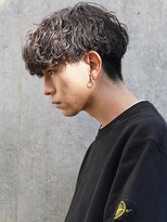 フィフス 栄(fifth)&nbsp;再現性高い波巻きスパイラルパーマ×刈り上げマッシュ