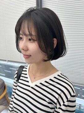 ビューナゴヤ 名駅(VIEW NAGOYA) 前髪/イメチェン/こなれミディ/おくれ毛/顔まわりカット