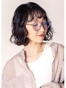 スノードロップ 荻窪(Snowdrop) 前髪/アンブレラカラー/こなれミディ/イメチェン/ウェーブパーマ