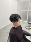 ハンサムショートパーマ