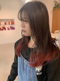 グラデーション裾カラー