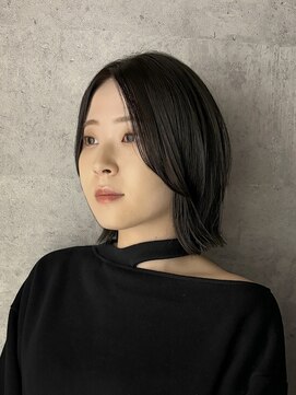 ヘアサロン コレハ(hair salon CoReha) 【ネイビーグレージュ×ボブ】高橋