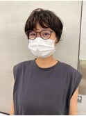 ショート/ショートパーマ/パーマ/マッシュショート