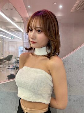 ロンドワン 三宮元町(Lond one) くびれボブ/あご下3センチ