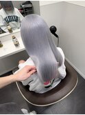 イメチェン/ニュアンスカラー/フルバング/似合わせカット