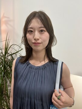 リノバイホヌア(Lino by hoNua.) ヘーゼルベージュ×ナチュラルレイヤーで抜け感