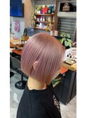 ホワイトピンクカラー/那覇美容室/おもろまち美容室