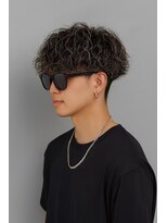 ヘアーアンドスパ アウローラ(AURORA)&nbsp;ツイストスパイラルパーマツーブロック刈り上げマッシュショート