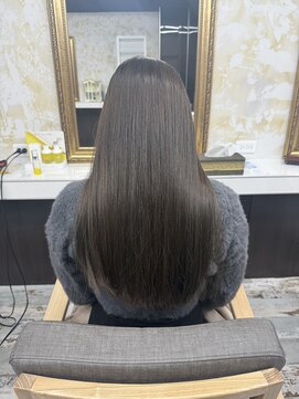 ラング(Rang) 髪質改善カラーでつくる透明感グレージュ