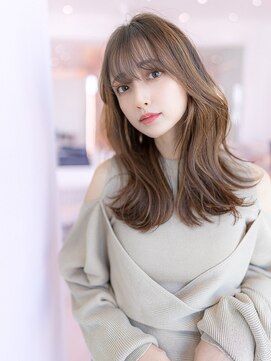 ハバナ 新宿(HAVANA) 大人ガーリー前髪似合わせカット×バタフライレイヤーカット