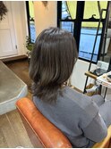 白髪を活かした白髪ぼかしカラー