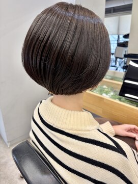 バッカ 横浜桜木町店(BACCA) 後頭部ふんわり小顔ショートボブ
