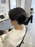 【メンズ限定朝ラク】クセや広がり解消 カット+縮毛矯正+ Tr ¥12000