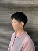 2ブロック刈り上げショート/ベリーショート/シースルー