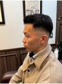 上野/刈り上げセンターパート/波巻きツイストスパイラル
