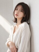 リリアーナ(LILIANA)&nbsp;池袋 くびれボブ 大人ボブ 地毛ハイライト フレンチバング