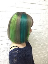 ヘアーエクステンド エフ 渋谷(f)&nbsp;グレーマニパニメッシュ