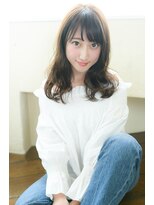 ソワリー 栄(THOiRY)&nbsp;THOiRY栄【ソワリー】　つやつやカールセミロングby前田