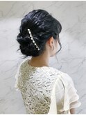 結婚式二次会ヘアアレンジ☆【表参道 青山 原宿】