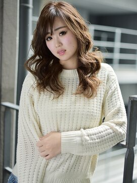 ナナナ パレナ 宝塚店(nanana parena) フェザーロングスタイル☆ベージュカラー【nanana parena】