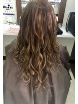 ヘアセットサロンエッジ(Edge)&nbsp;エクステ３色混ぜて80g