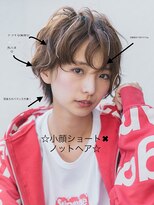 ネオリーブ モカ 川崎チネチッタ店(Neolive mocca)&nbsp;モカ☆川崎》☆小顔ショート×ノットヘア☆スタイル一覧へ戻る