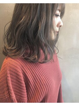 バランス ヘアーデザイン(BALANCE hair design) グレージュハイライトスタイル