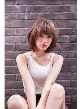 ケイト(kate) 【kate 大宮】重めバング×アッシュベージュ