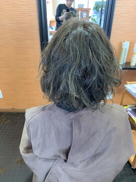 ヘアーサロン デペント(HAIR SALON Depend) ミックスパーマ×ブルージュカラー