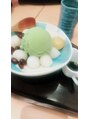 ヘアーサロン スリール(hair salon sourire) 抹茶が好きです♪