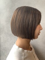 ヘアサロンエム 渋谷店(HAIR SALON M)&nbsp;外ハネボブ/アッシユブラウン/ネオウルフ/デザインカラー