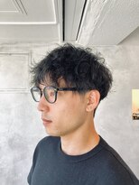 ジョニーメン 中野店(Johnny MEN)&nbsp;JohnnyMEN中野　ショートツーブロックツイストスパイラルパーマ